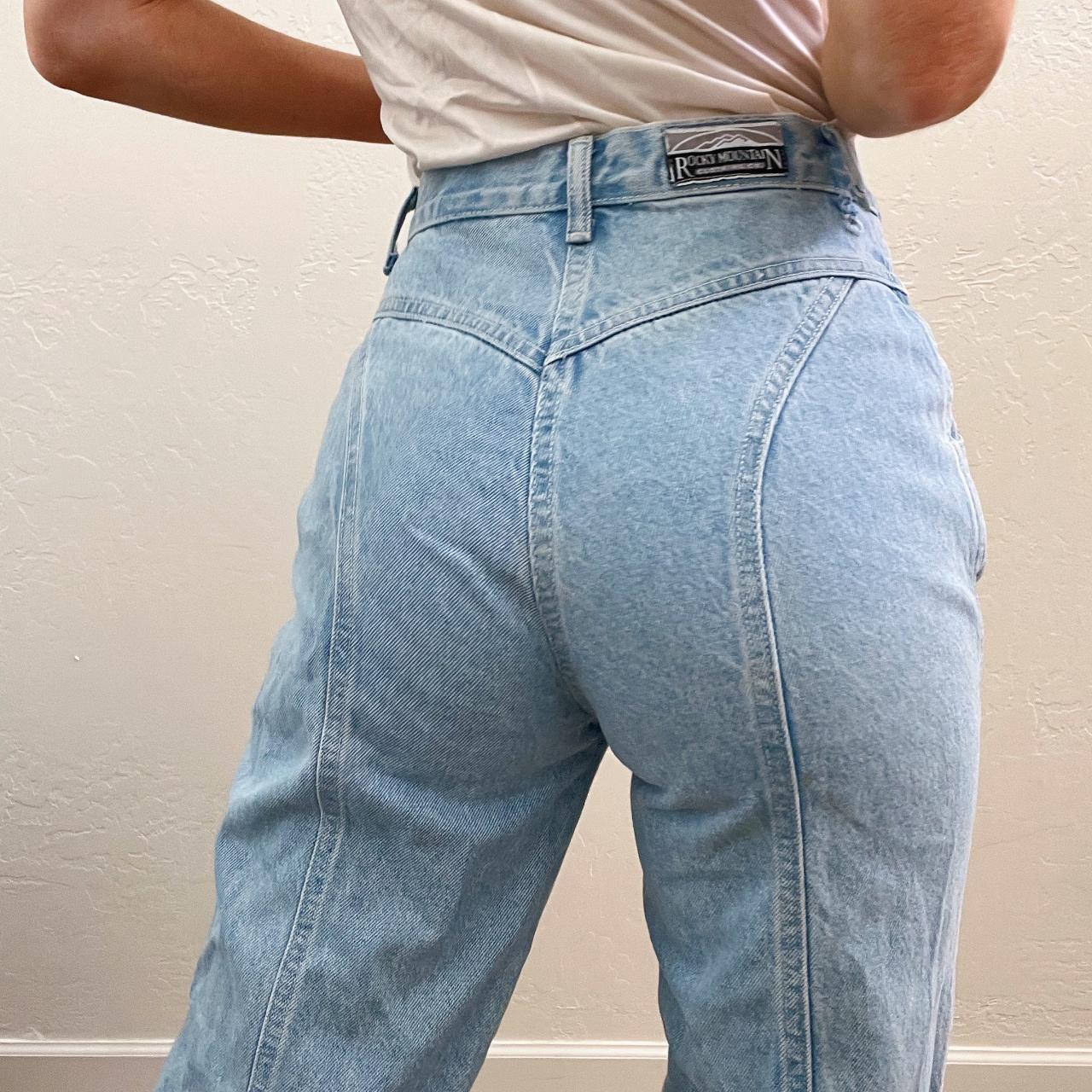 Vintage 90s Rocky Mountain Light Wash Denim High