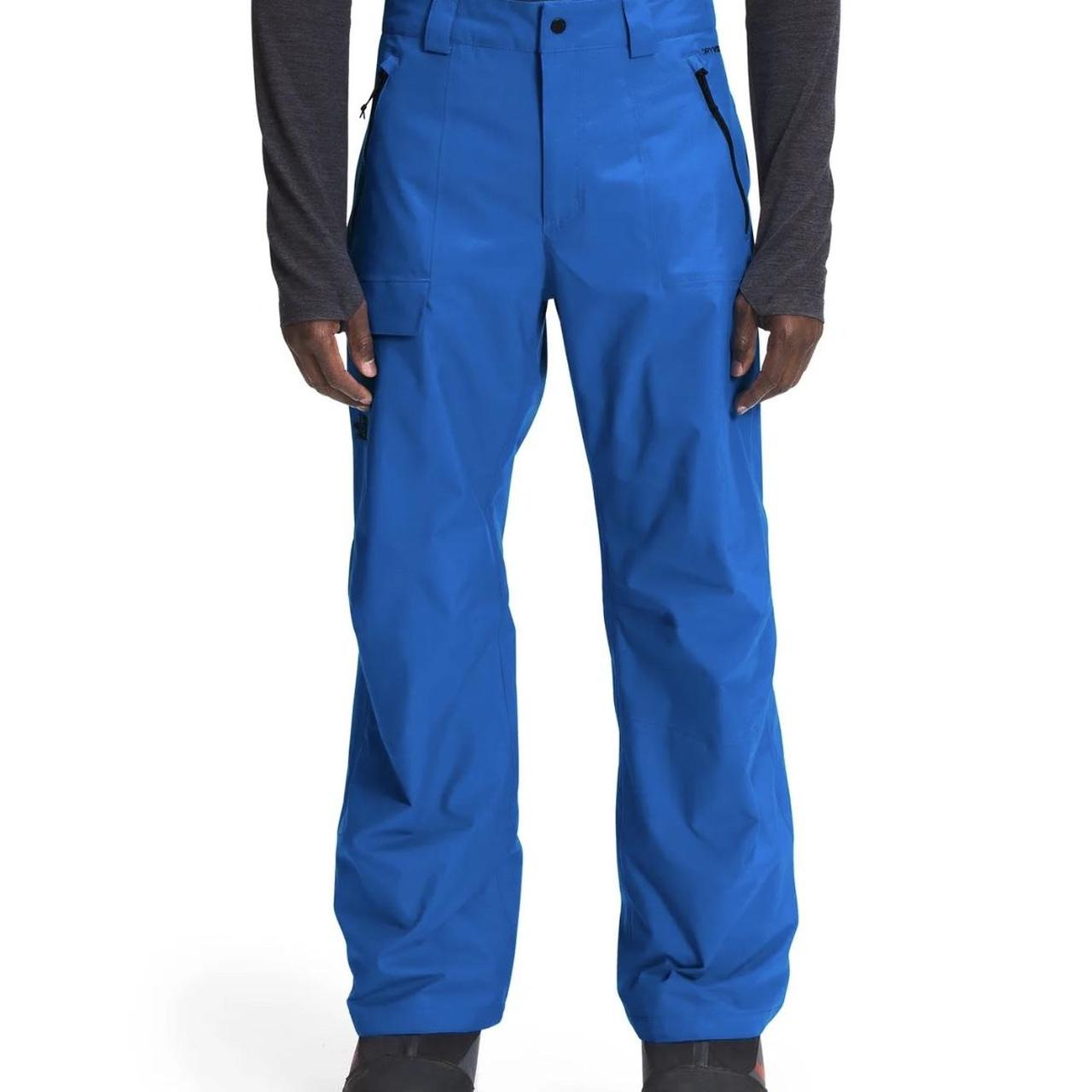 North face blue 2025 ski pants