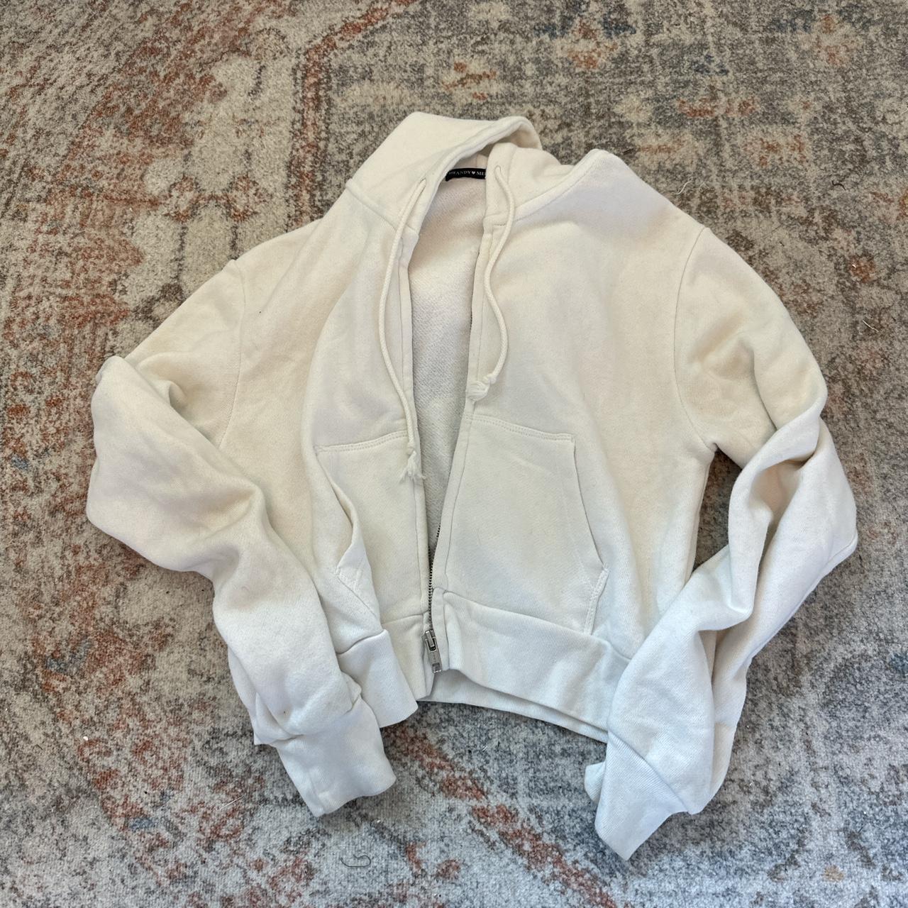 Brandy white zip online up