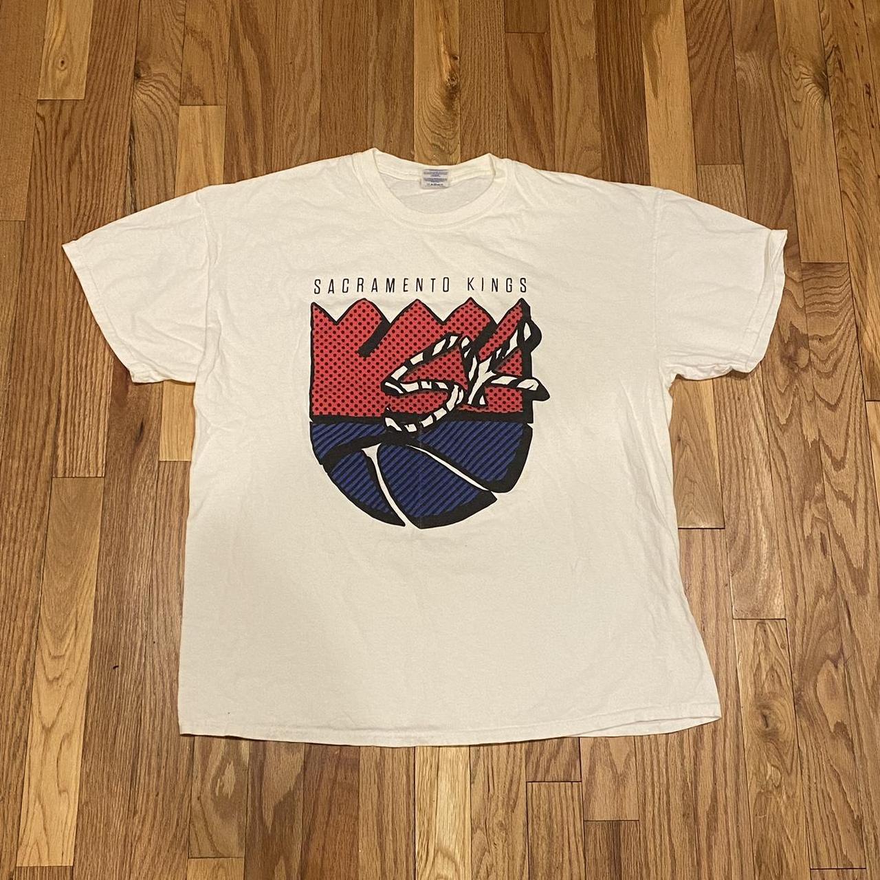 sacramento kings vintage t shirt