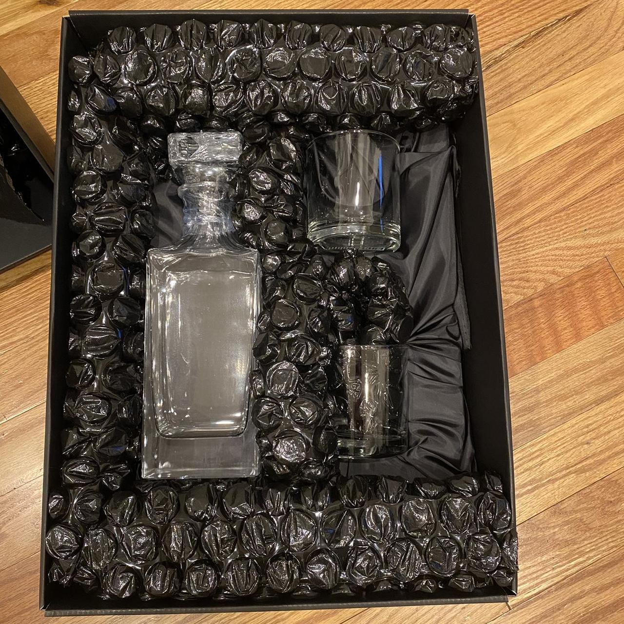 Buckingham Crystal Whiskey Decanter Set