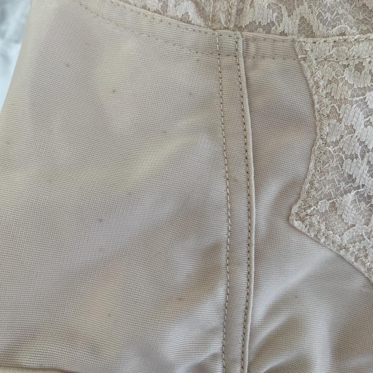 Vintage Gelmart Cream Bustier Corset Underwear... - Depop