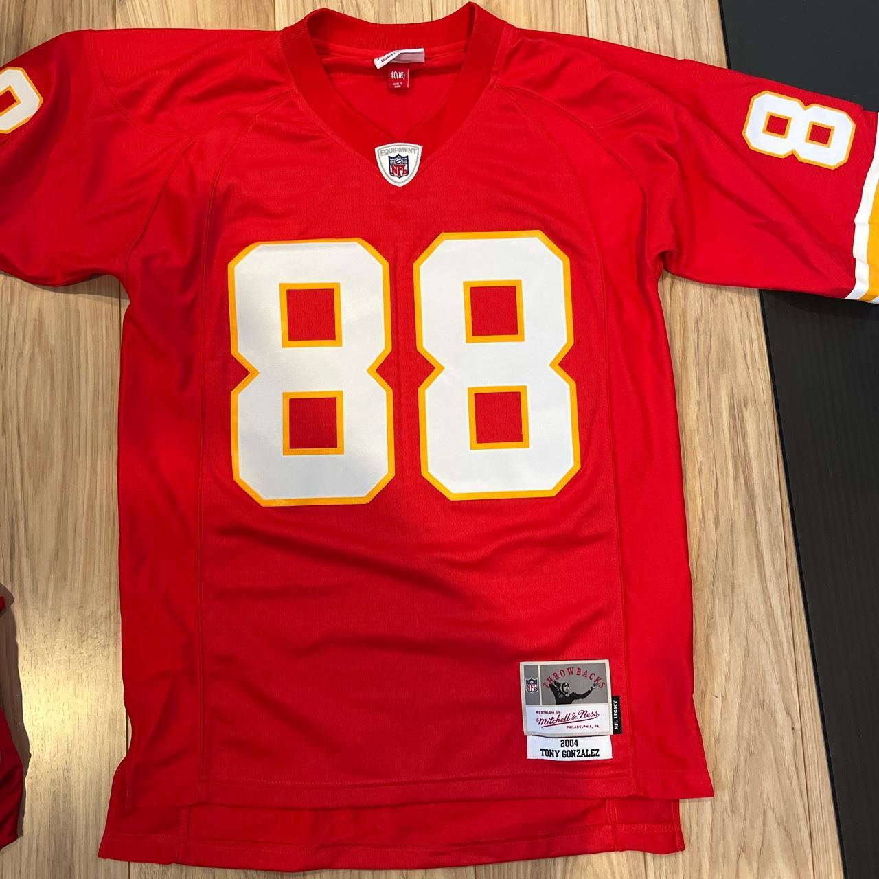 Kansas City Chiefs Mitchell & Ness 2004 Tony Gonzalez Jersey - Red