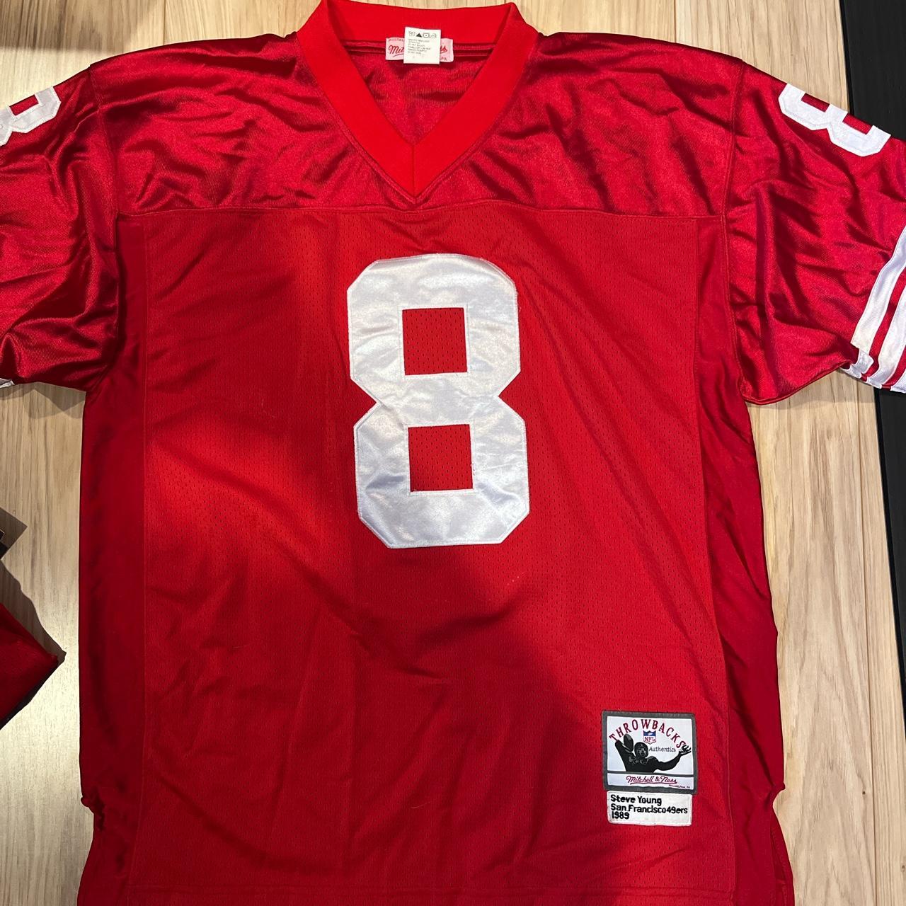 San Francisco 49ers Steve Young Mitchell & Ness Throwback Jersey