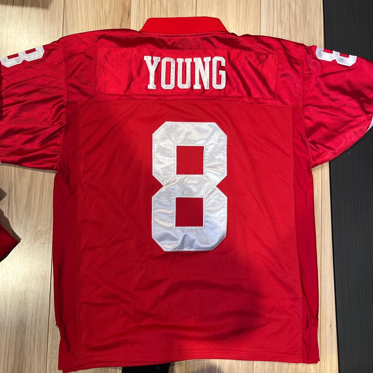 Men's Mitchell & Ness Steve Young White San Francisco 49ers