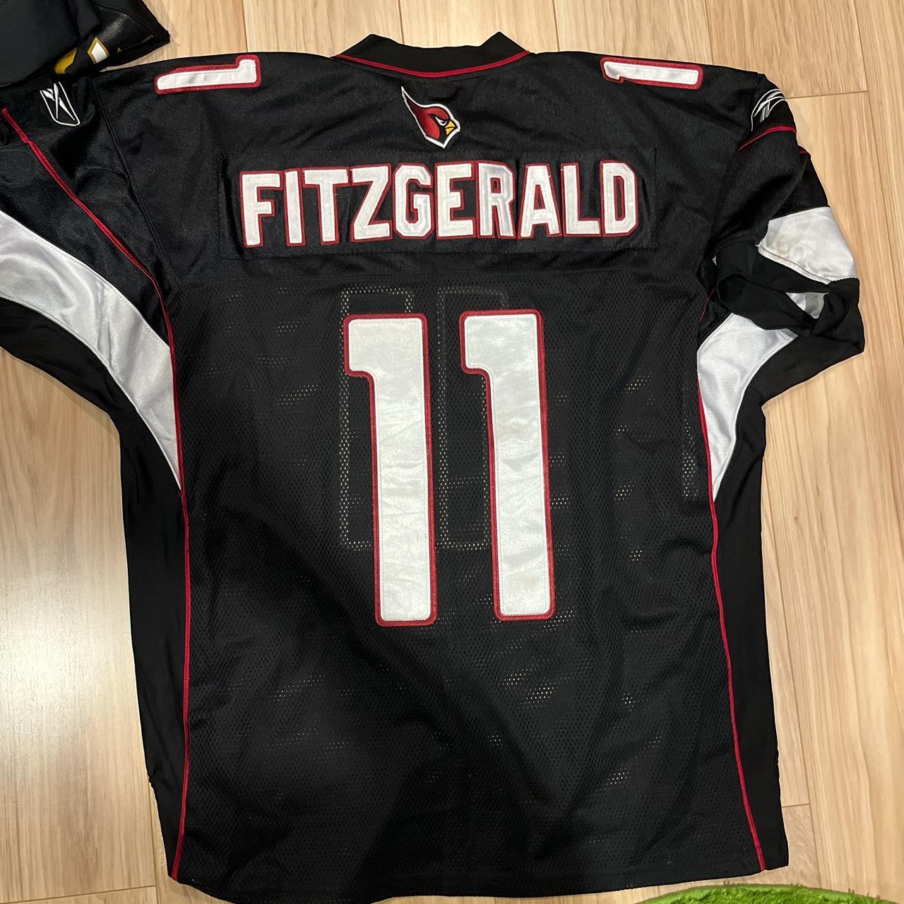 Reebok, Shirts, Mens Stitched Reebok Larry Fitzgerald Jersey