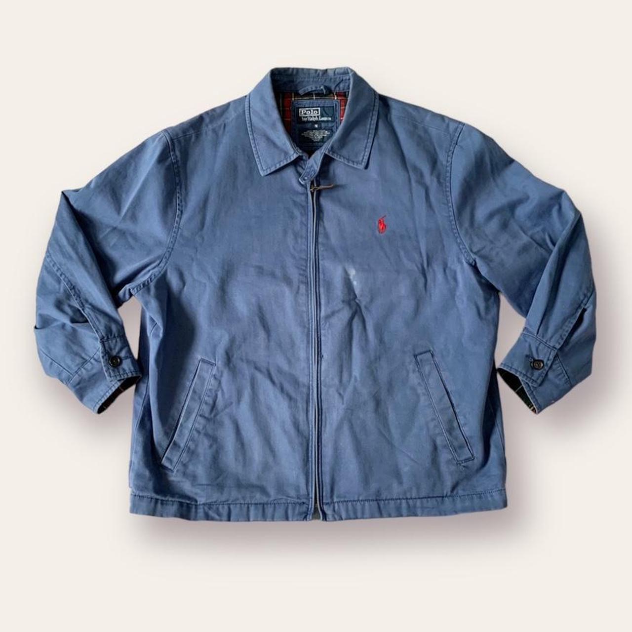 Polo Ralph Lauren Men's Blue Jacket | Depop