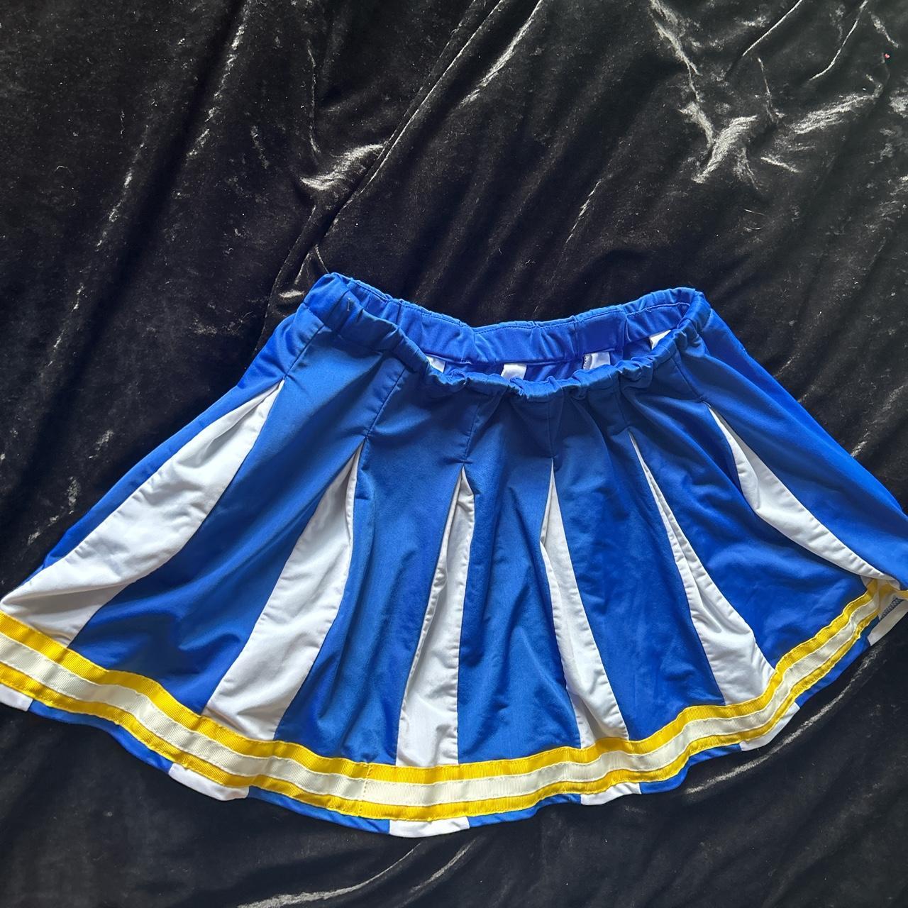 Blue shop skirt dollskill