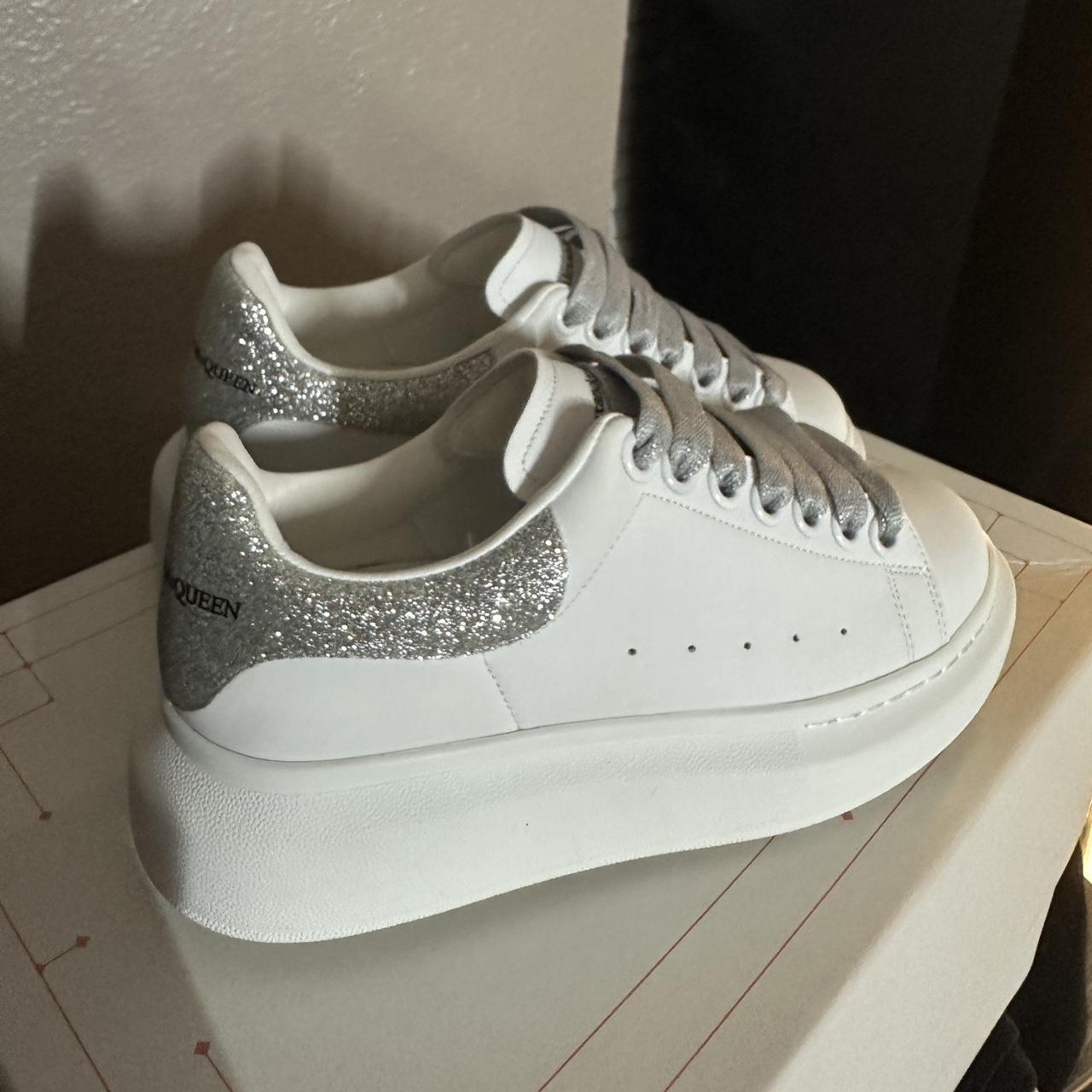 Glitter Alexander Mcqueen Rosa Dietro Mcqueen Glitter Alexander