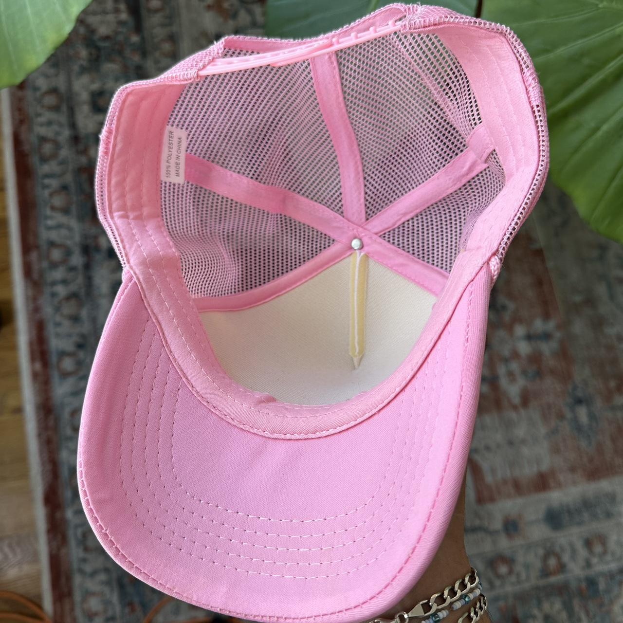 Men's Pink Hat Depop
