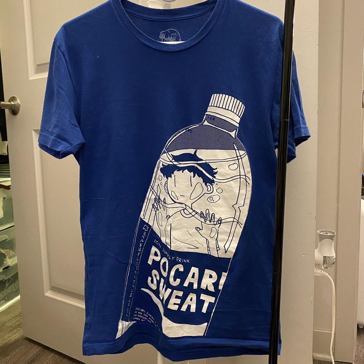 size small kaiami pocari sweat shirt! lightly used.... - Depop