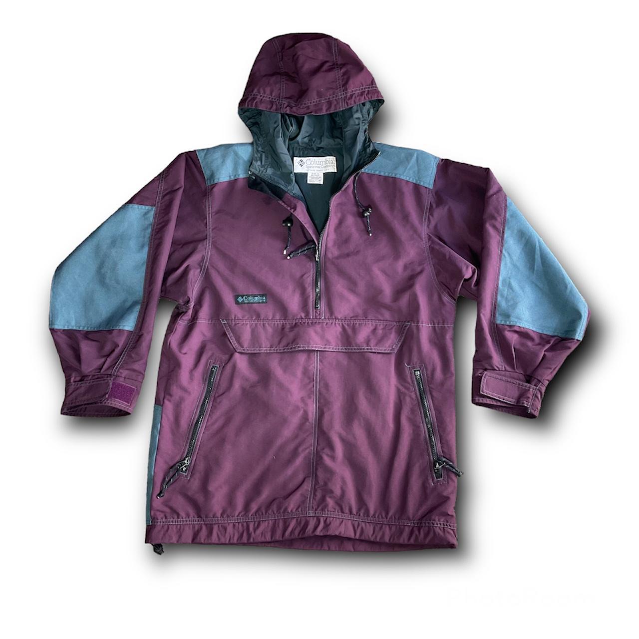 Vintage 90s Columbia Sportswear Company Jacket 1/2... - Depop