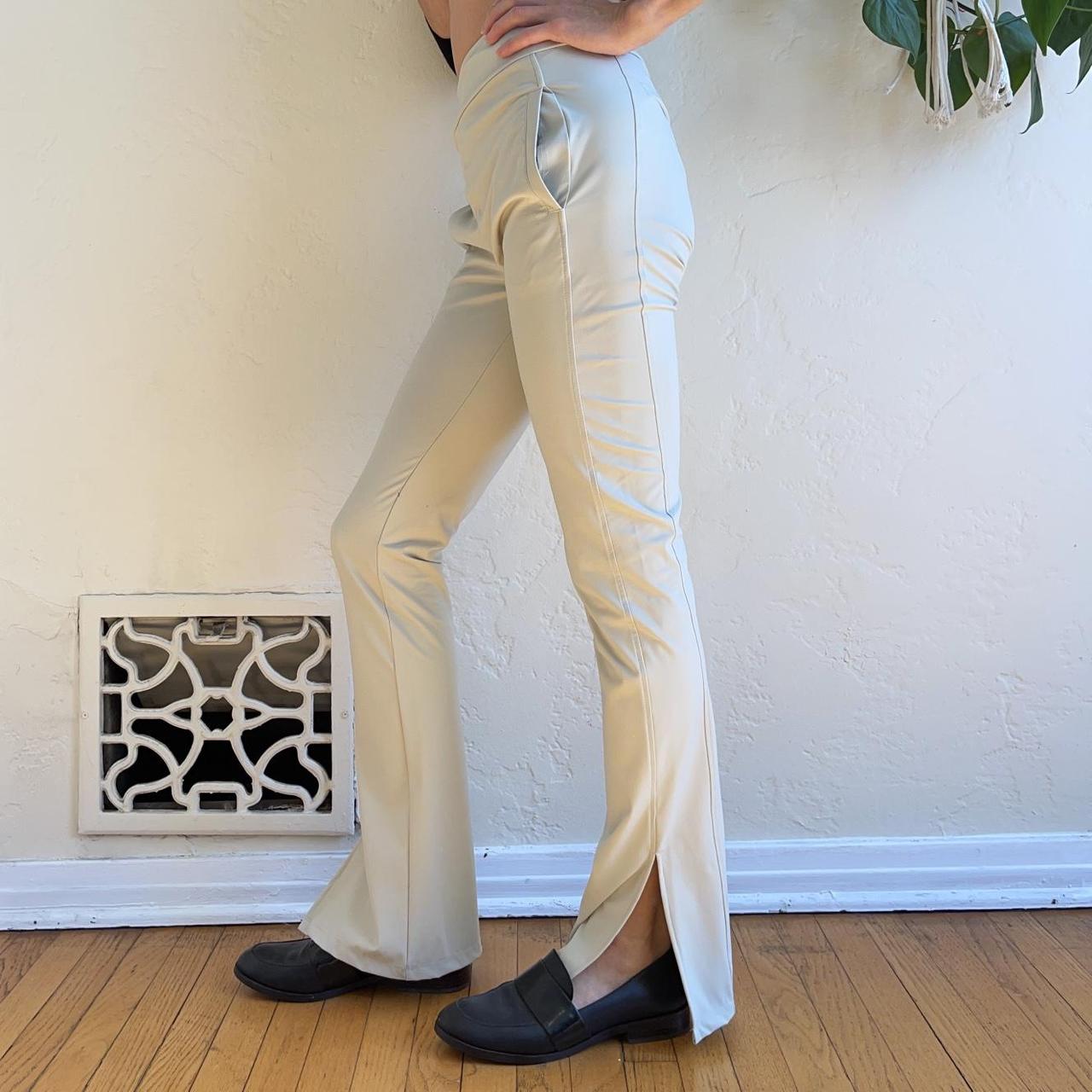 Kick Flare Stretch Pants in Khaki by Carbon38 from Carbon38