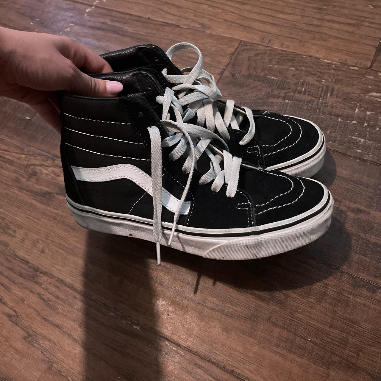 High Top Vans Worn like 5 times Very good... - Depop