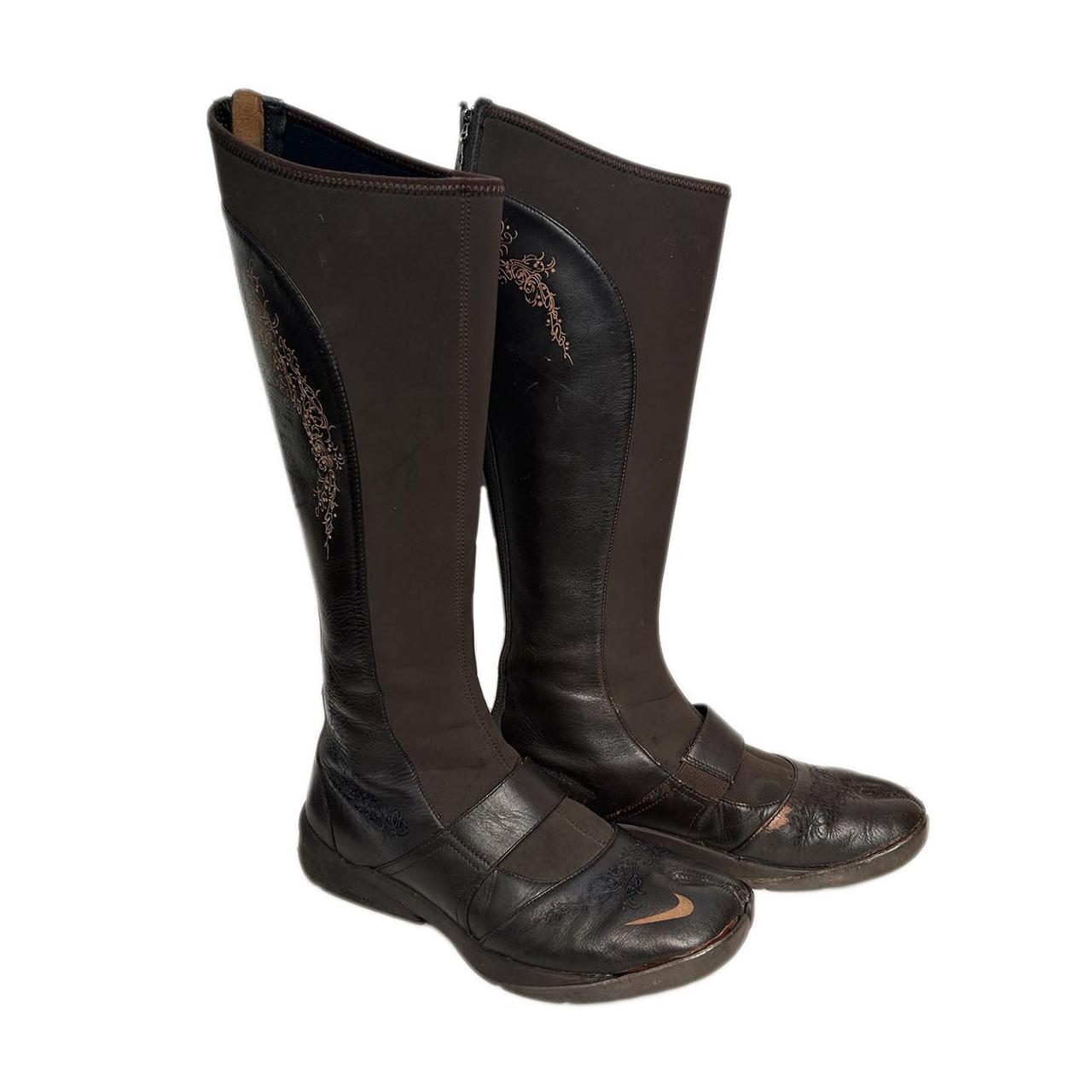 womens nike brown boots
