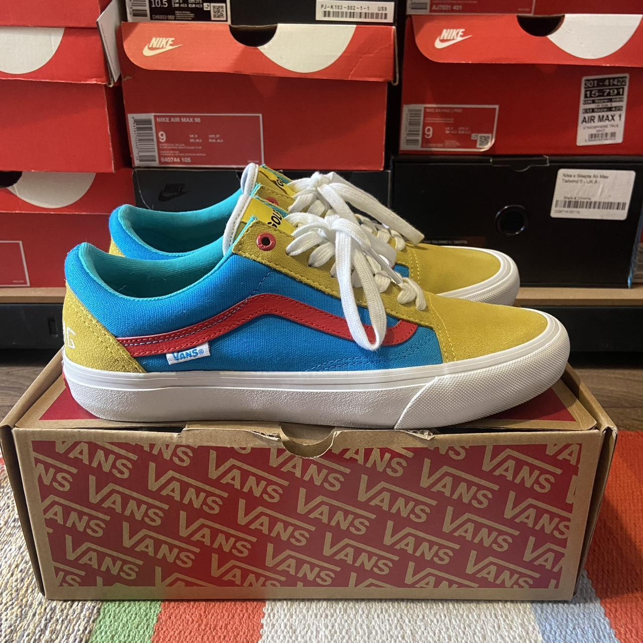 Golf wang vans blue best sale