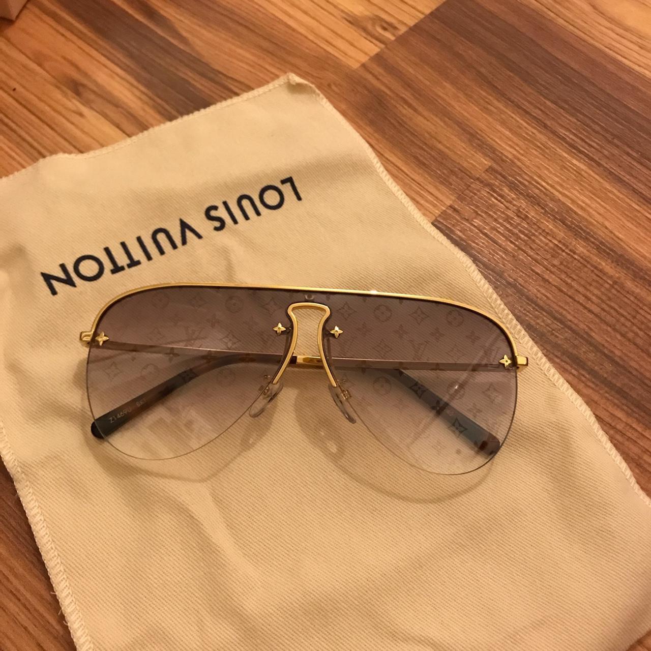 Louis Vuitton Sunglasses Grease Mask Sunglasses Depop