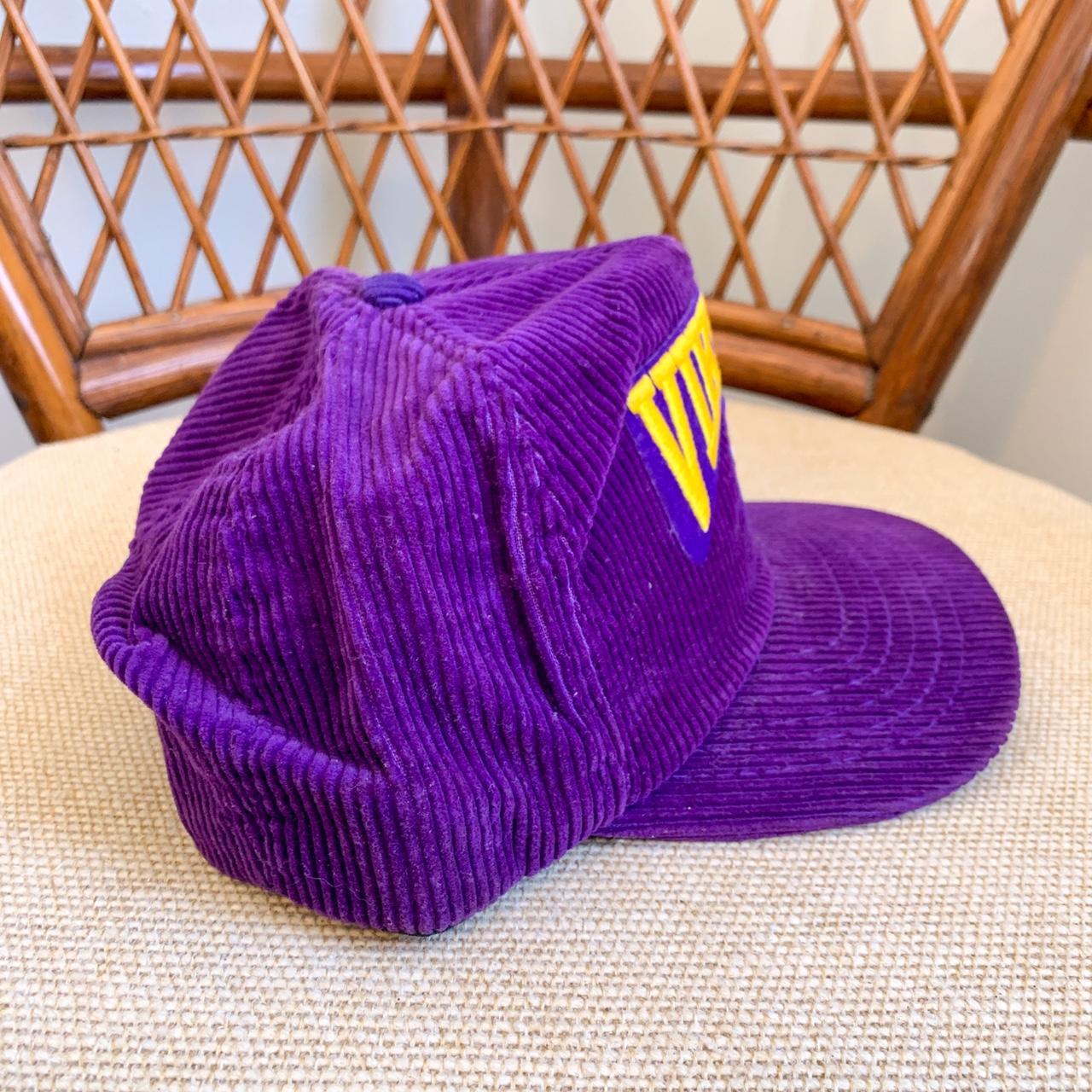 Vintage Minnesota Vikings Corduroy New Era Pro Model Snapback