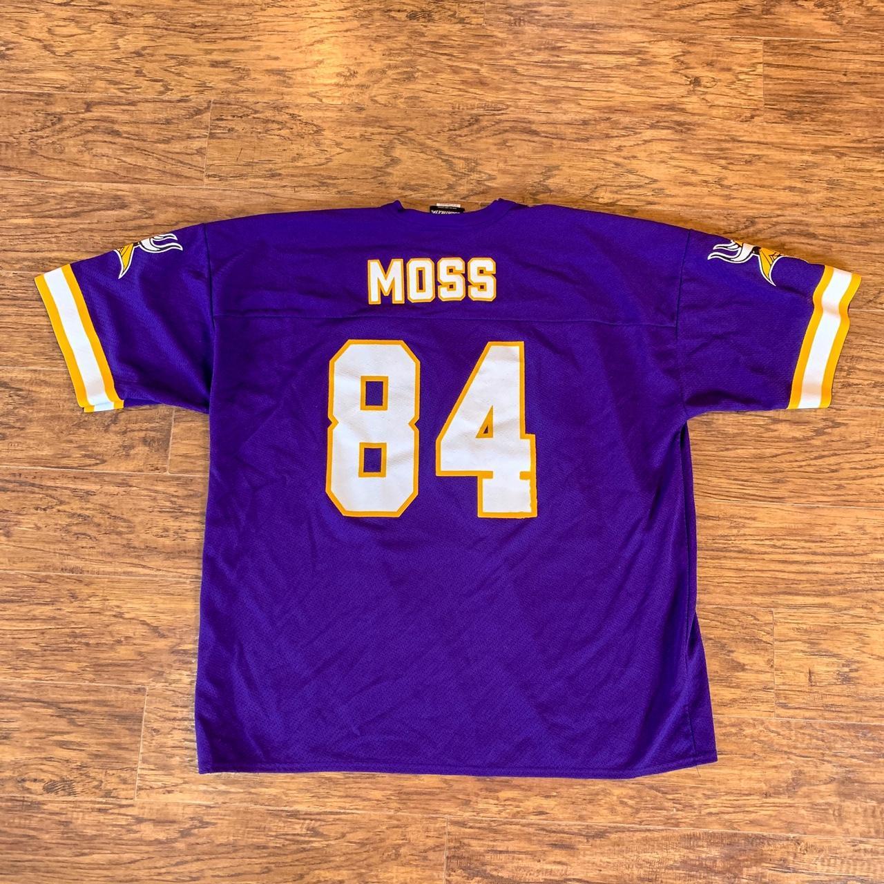 Logo Athletic, Shirts, Vintage Logo Athletic Medium Minnesota Vikings 84 Randy  Moss Jersey