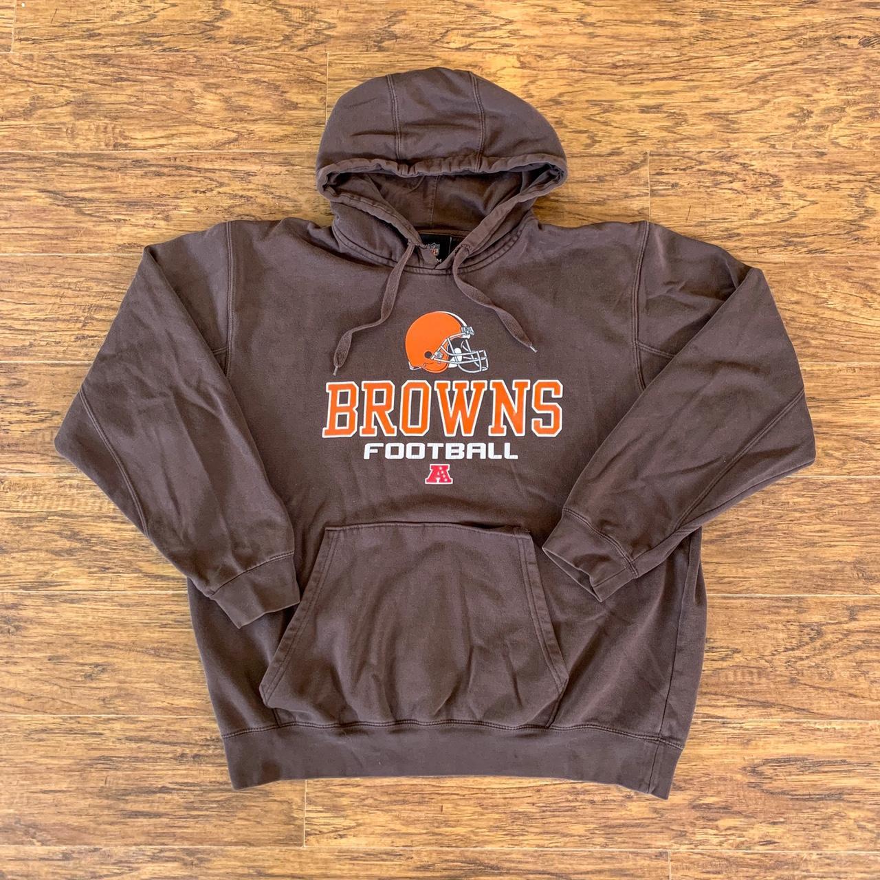 Cleveland Browns NFL Football Hoodie Sweatshirt - Depop