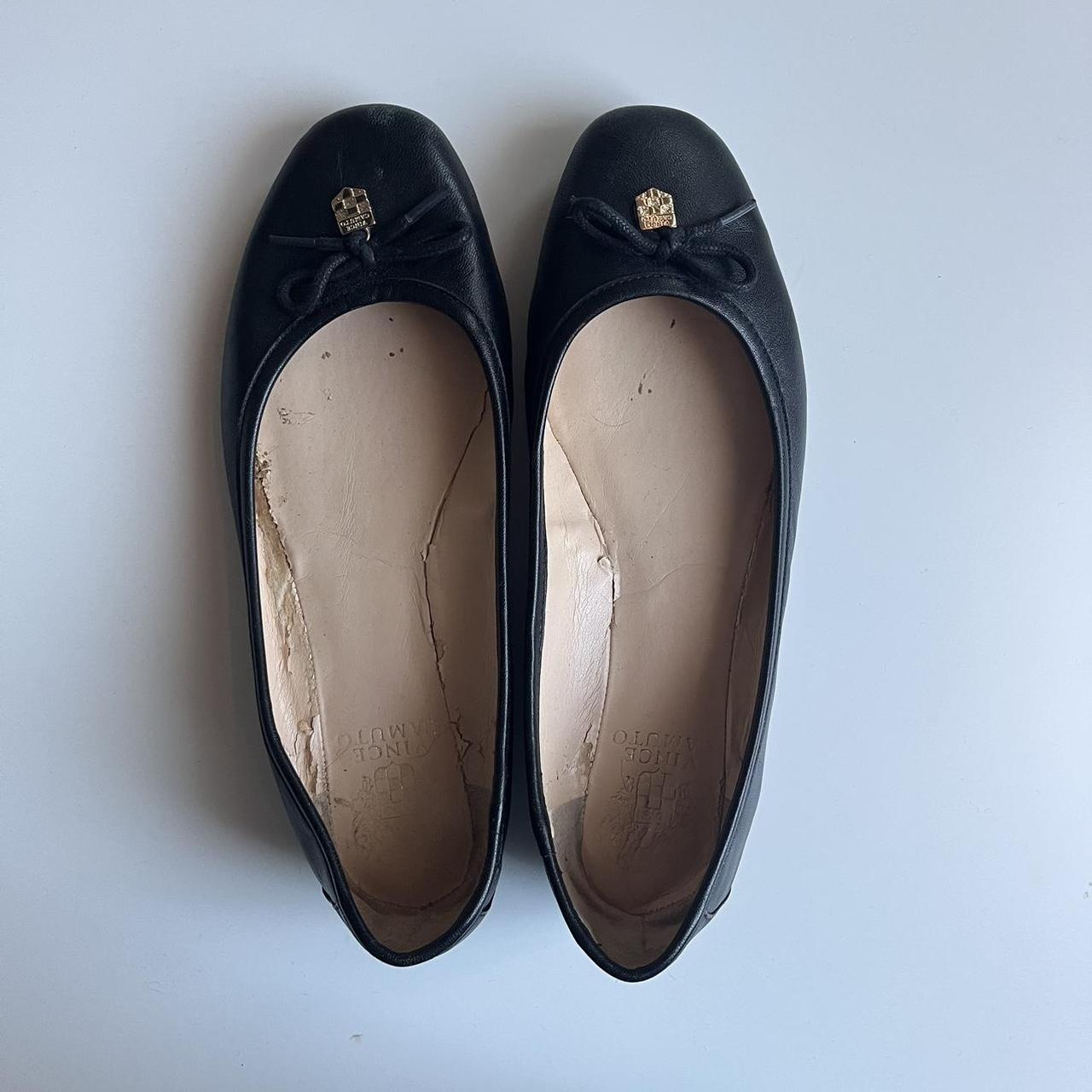 vince camuto black flats
