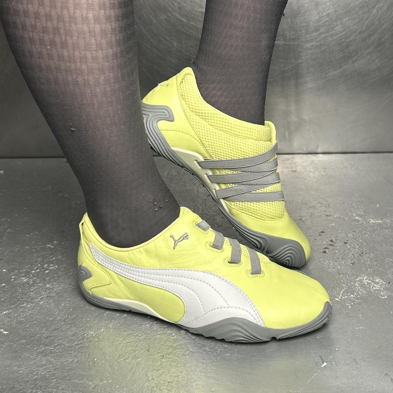 Yellow puma orders trainers