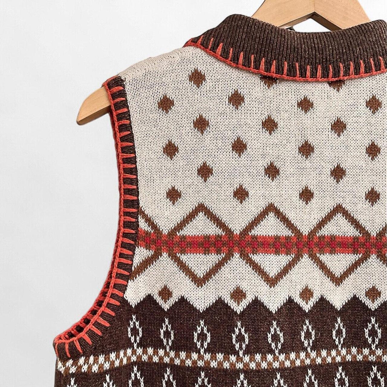 Buy Vintage Hand Embroidered Sweater Vest