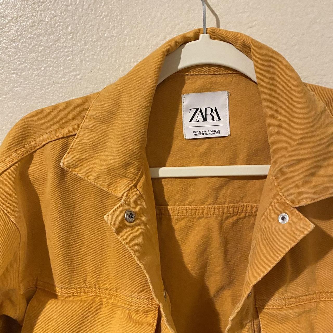 Yellow Jean Jacket #yellow #jacket #cute #winter - Depop