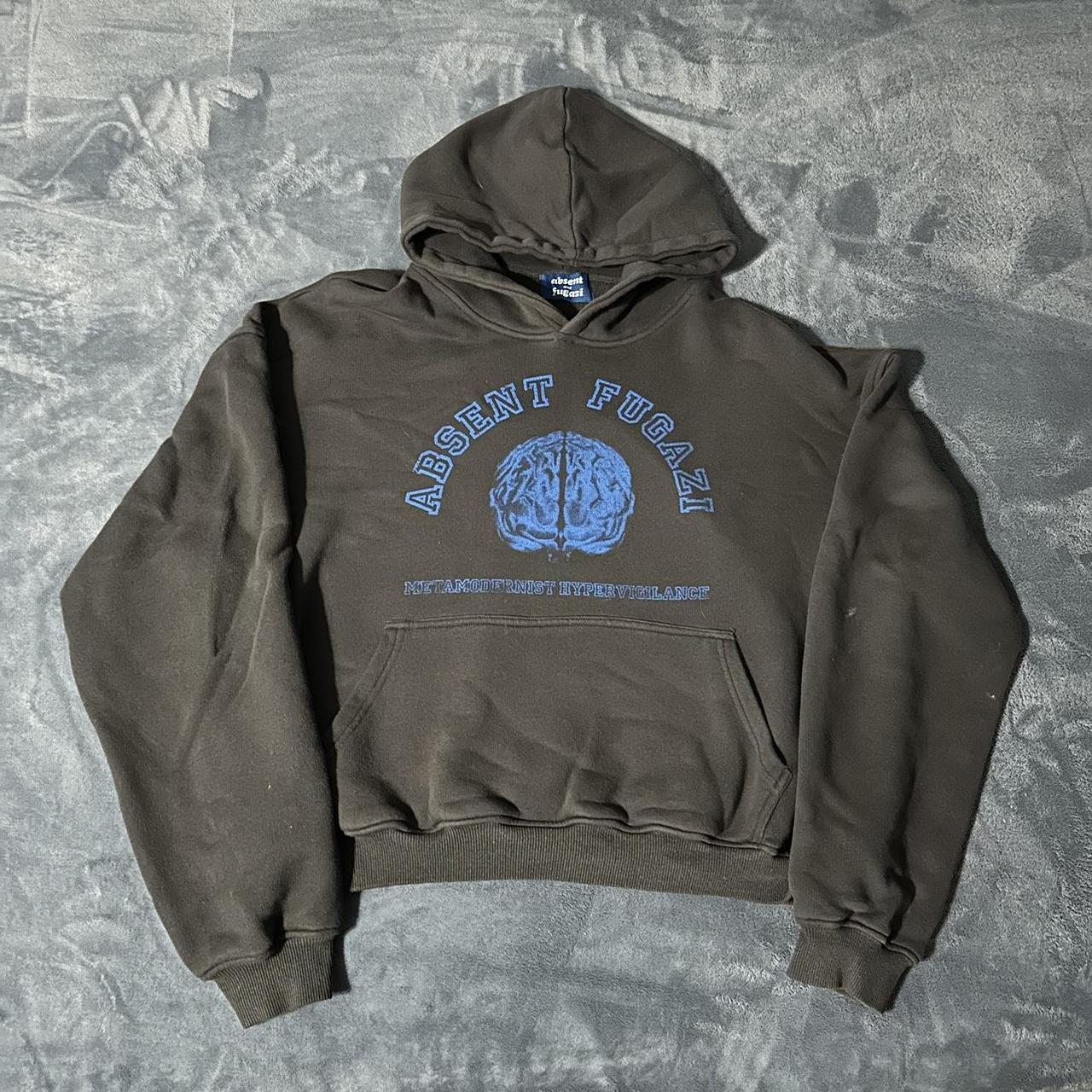 Absent x Fugazi Cerebral Hoodie Inspired by Raf... - Depop