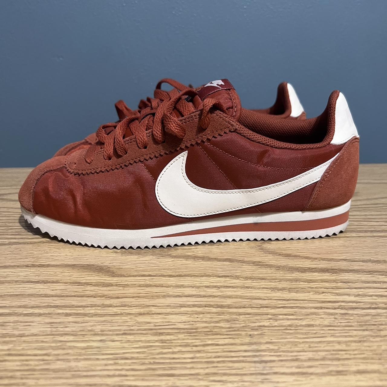 burnt orange nike cortez