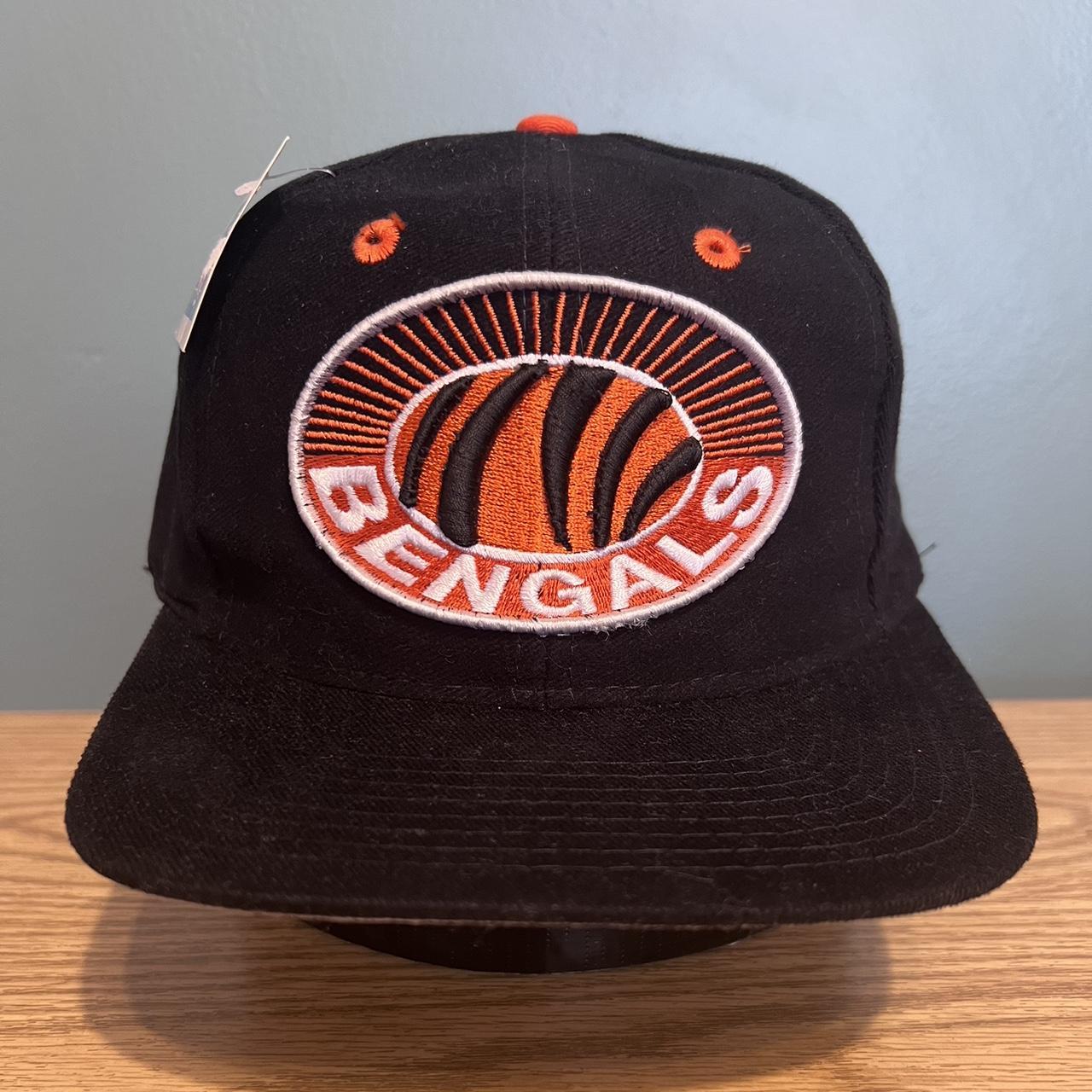 Cincinnati Bengals Vintage 90s NWT AJD Snapback Hat 