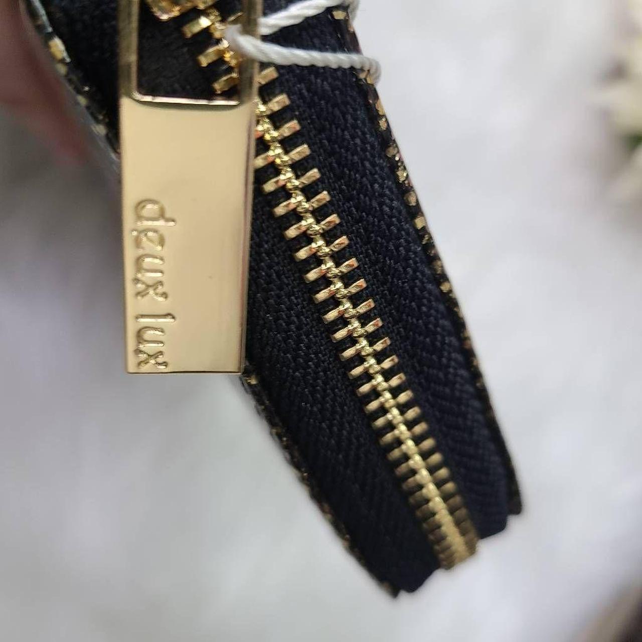 Deux Lux pink spiked wallet. Comes with a keychain - Depop