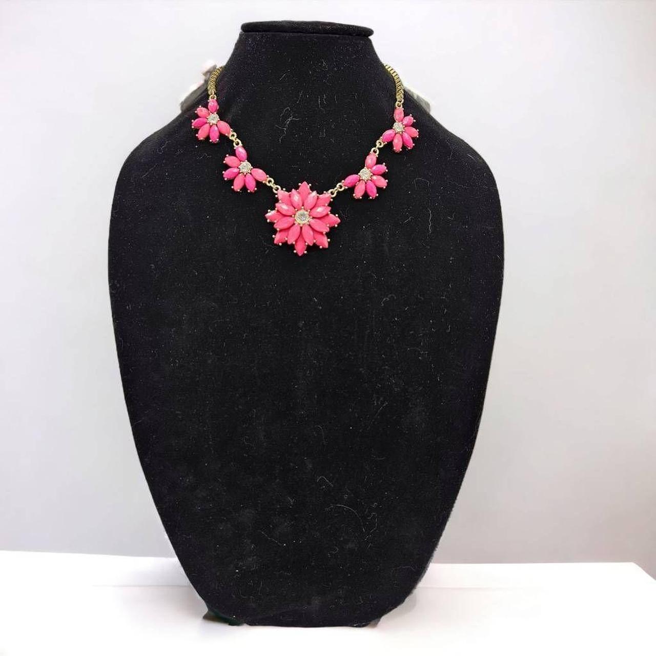 Dillard's Rosalie Pink Petals Statement Necklace | Dillard's
