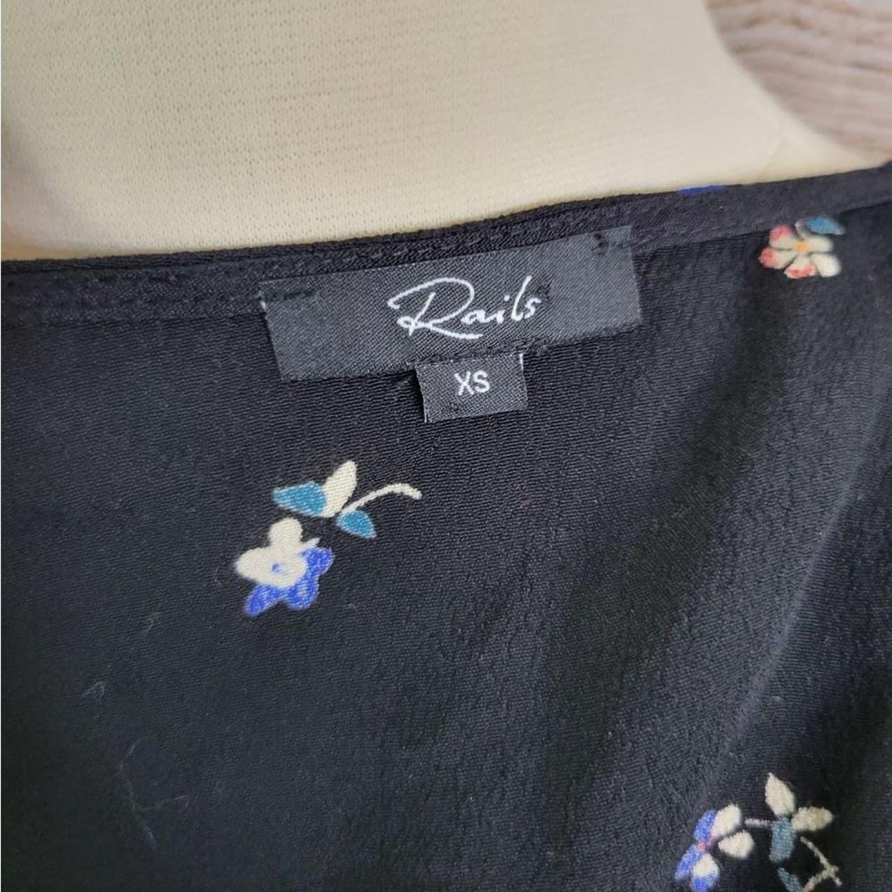 Rails Women's Blouse - Black - XS – Rails Simone … - image 4