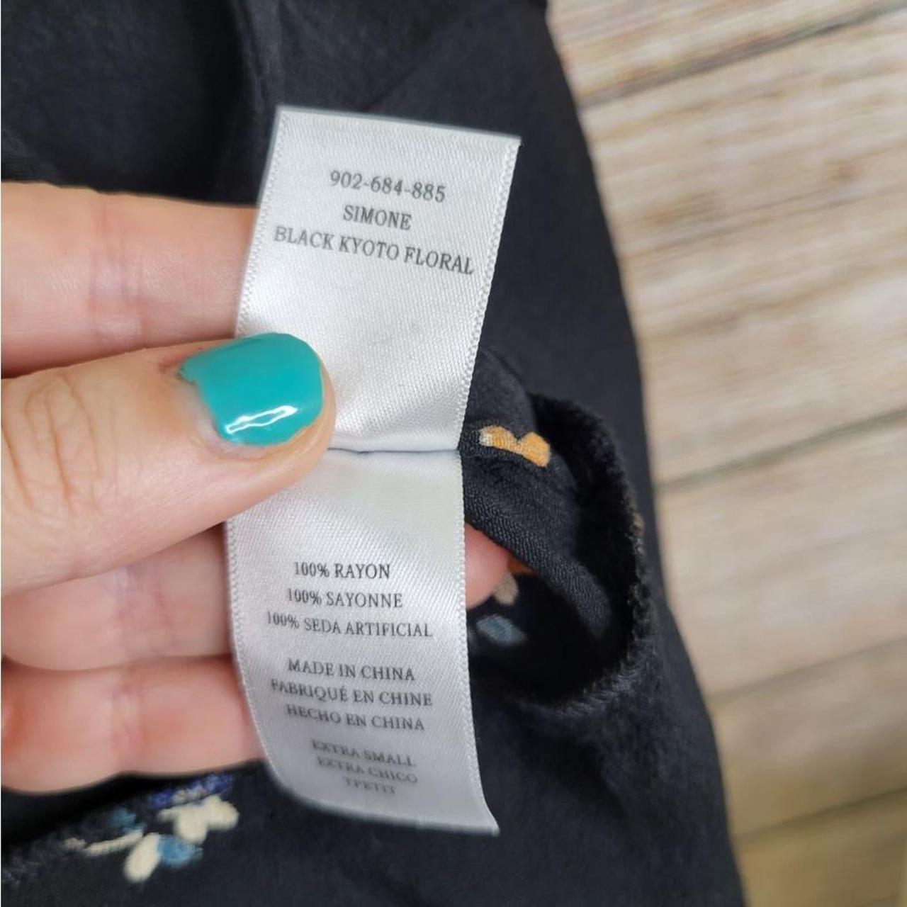 Rails Women's Blouse - Black - XS – Rails Simone … - image 7