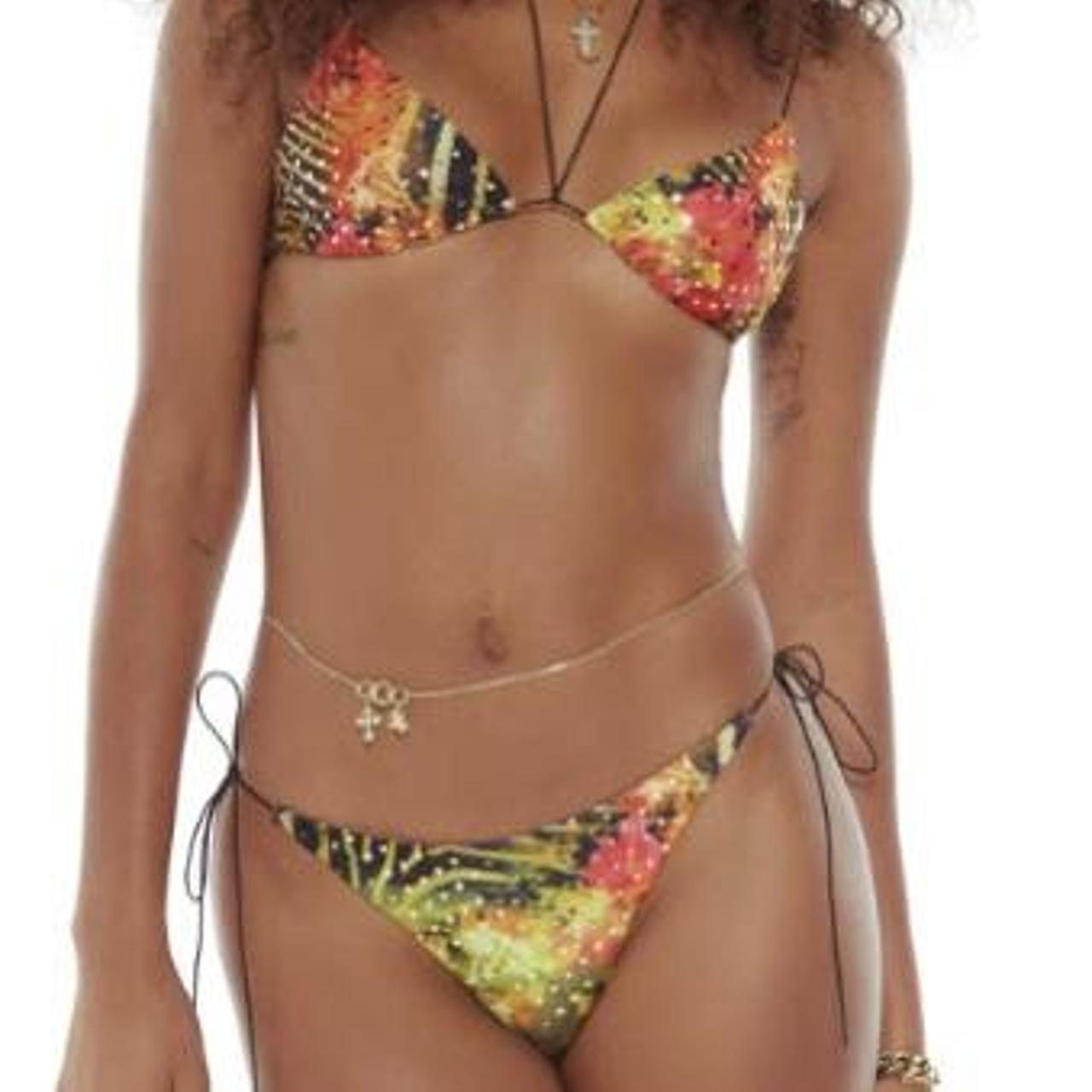 Jaded London Women's Red and Black Swimsuit-one-piece (2)