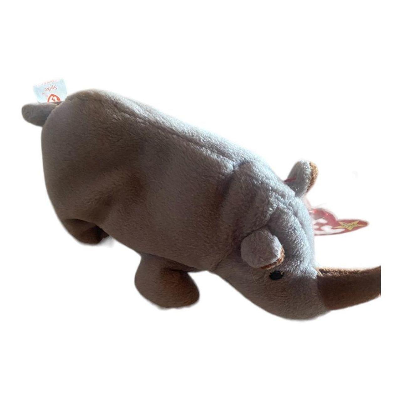 Spike the store rhino beanie baby