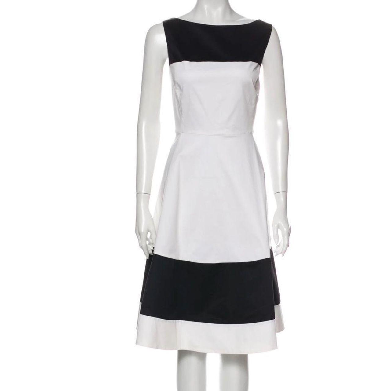 Kate spade white colorblock dress hotsell