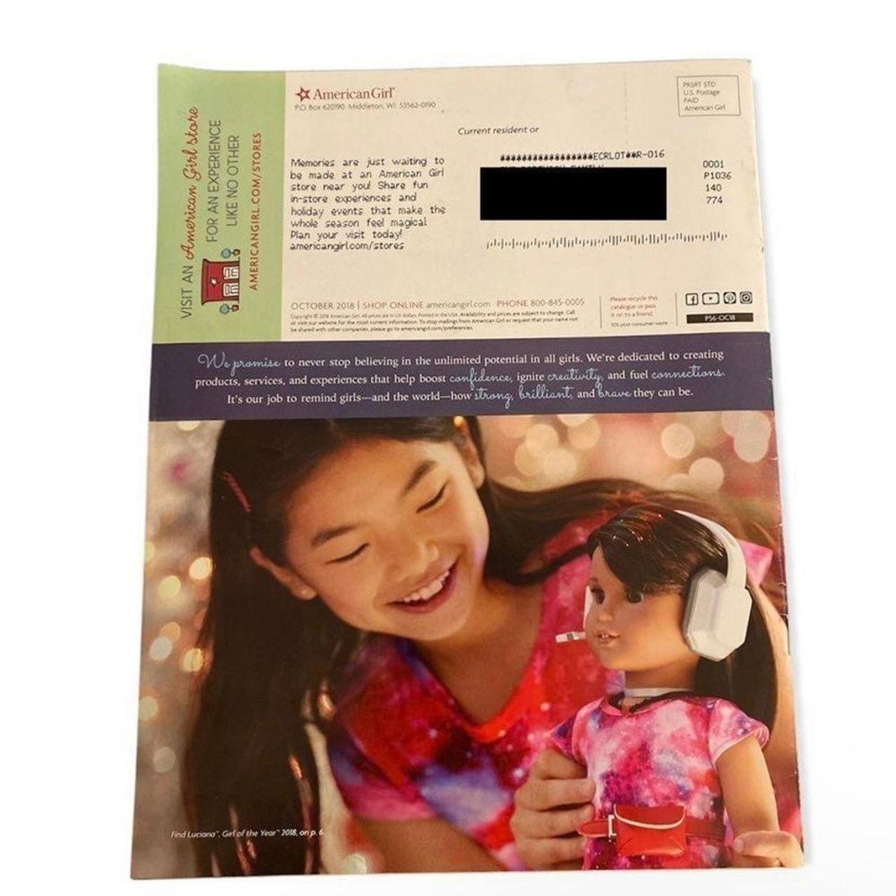 American Girl Catalog 2018 excellent condition Depop