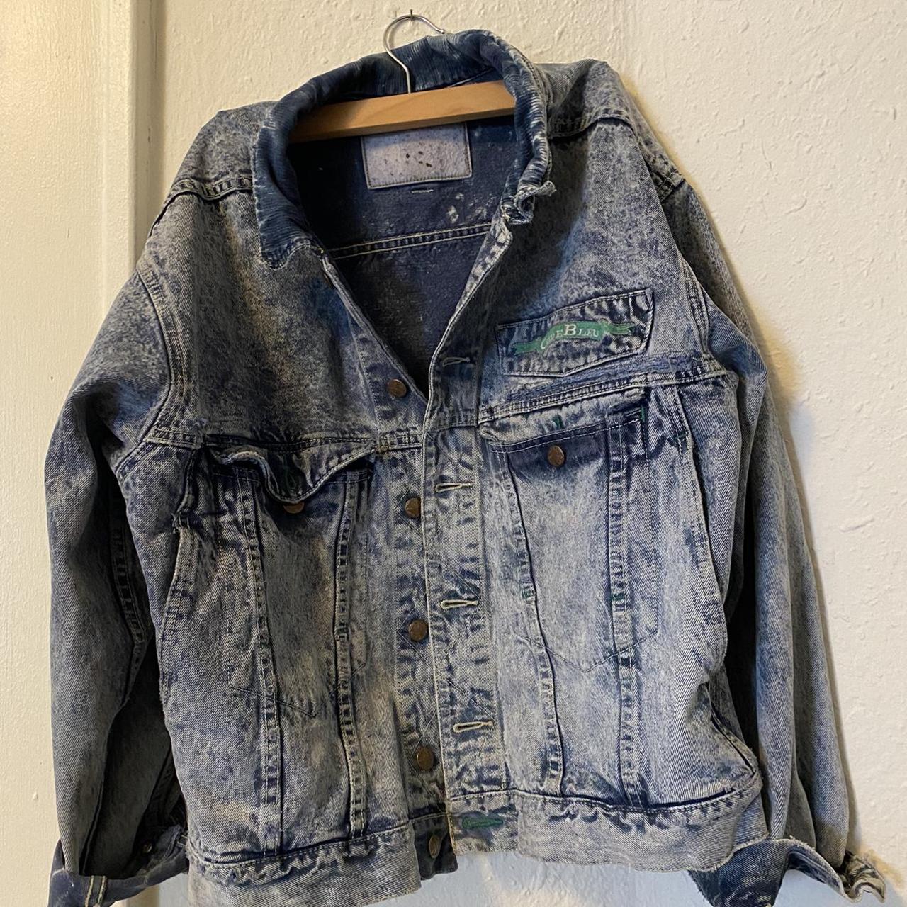 Code bleu denim outlet jacket