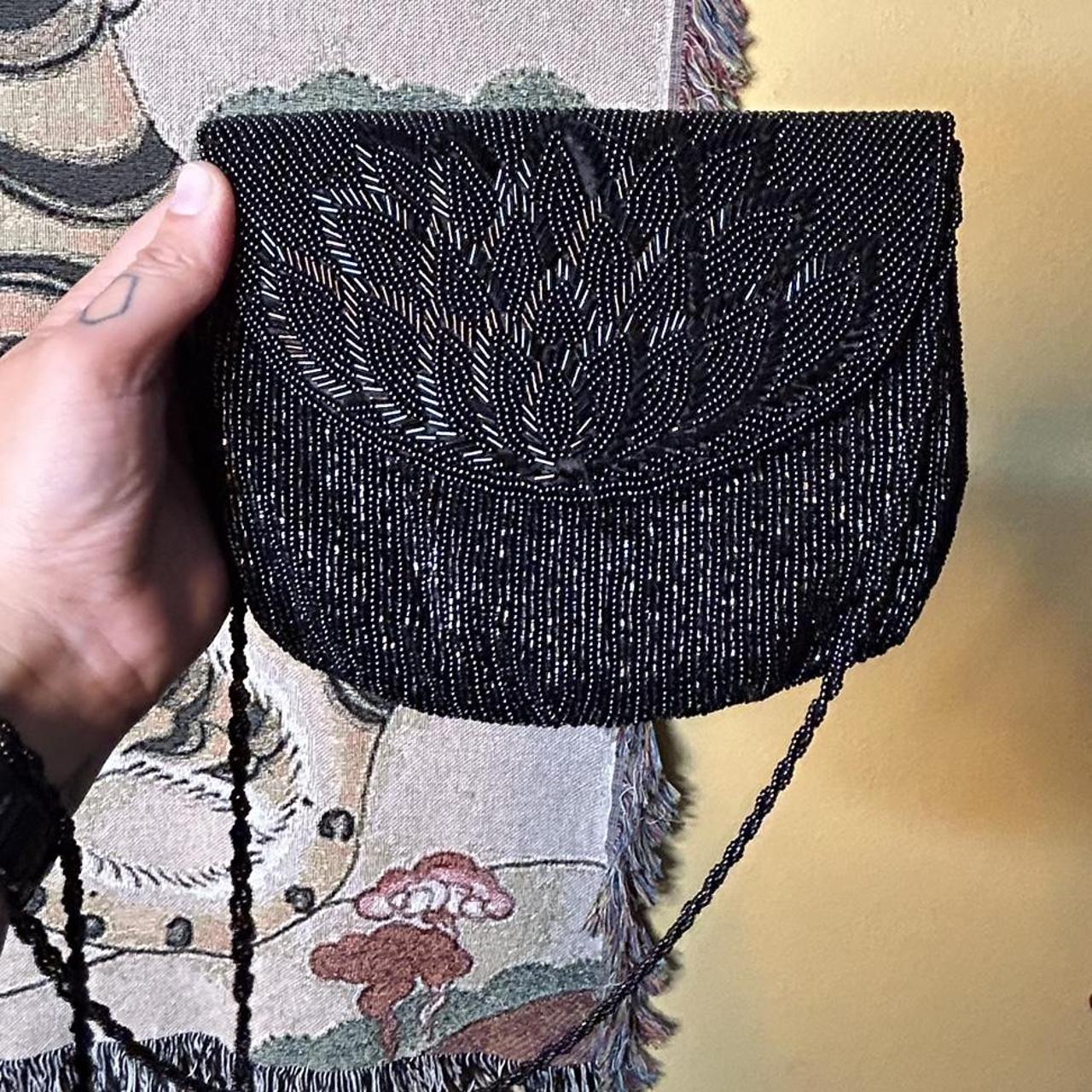 la regale vintage beaded purse