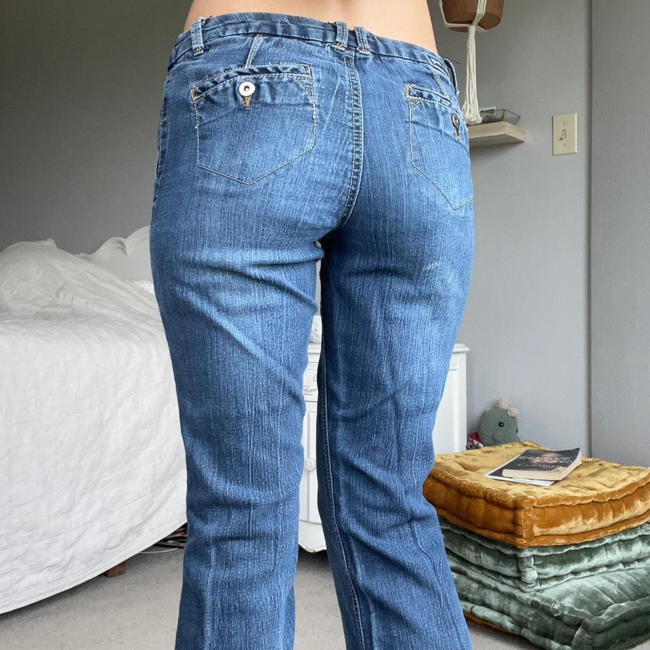 Rewash Women's Blue Jeans | Depop