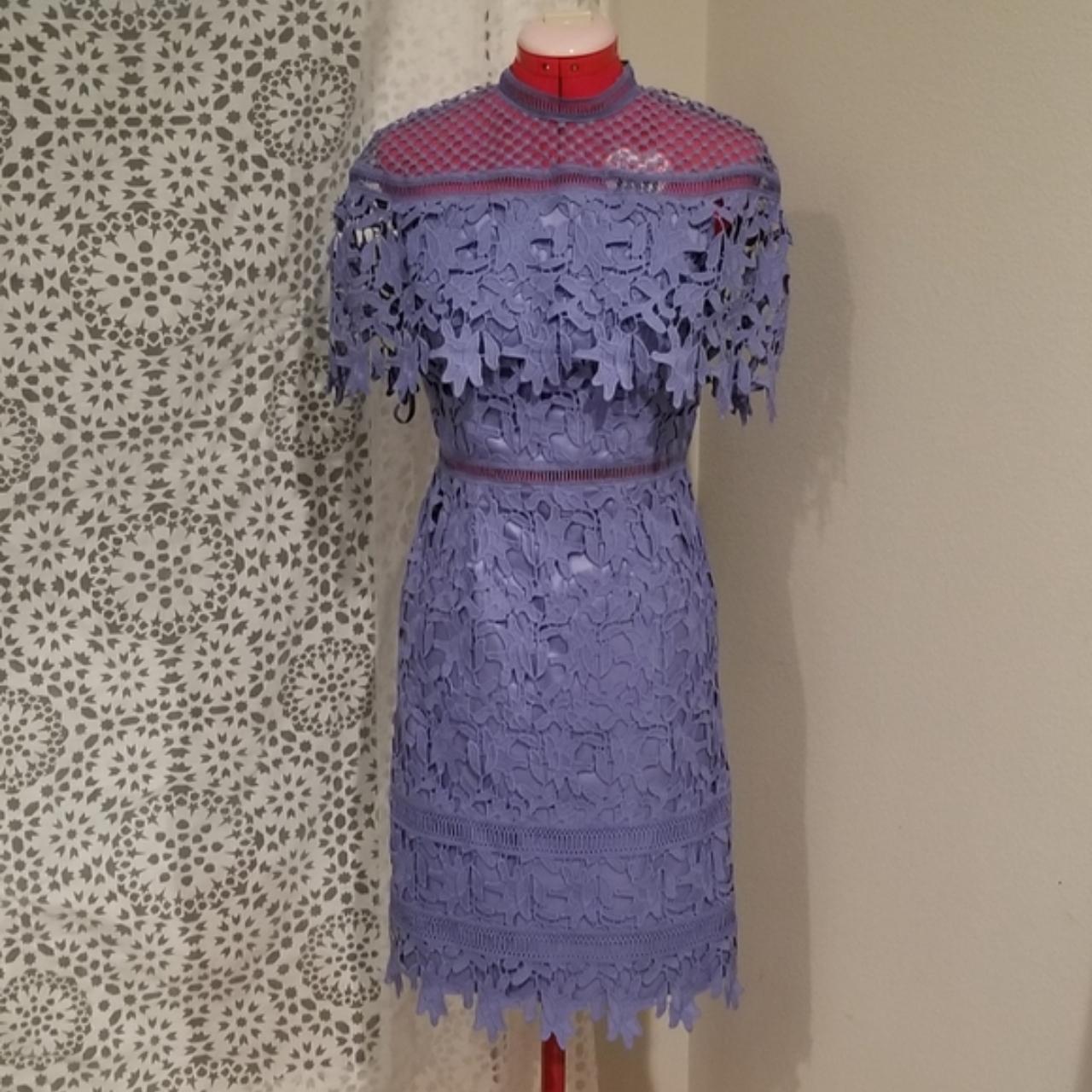 Chi chi shop willow dress blue