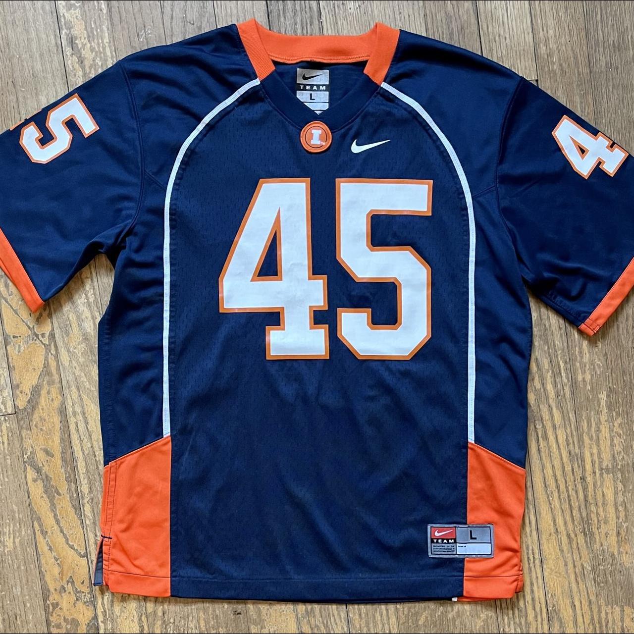 Nike Illinois football jersey fighting Illini Youth... - Depop