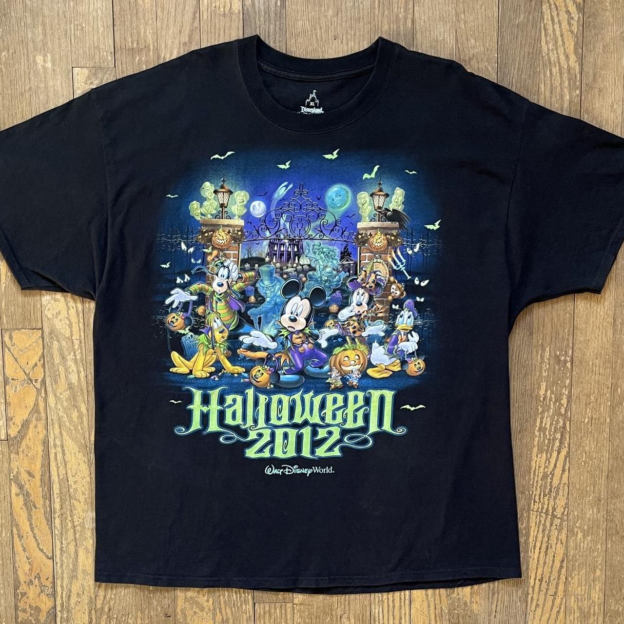 Disney Halloween 2012 graphic t shirt Size XL Back... - Depop