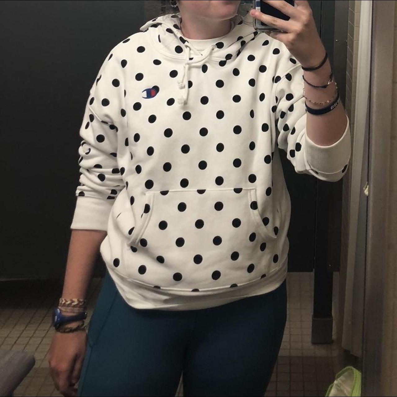 Polka dot champion outlet hoodie