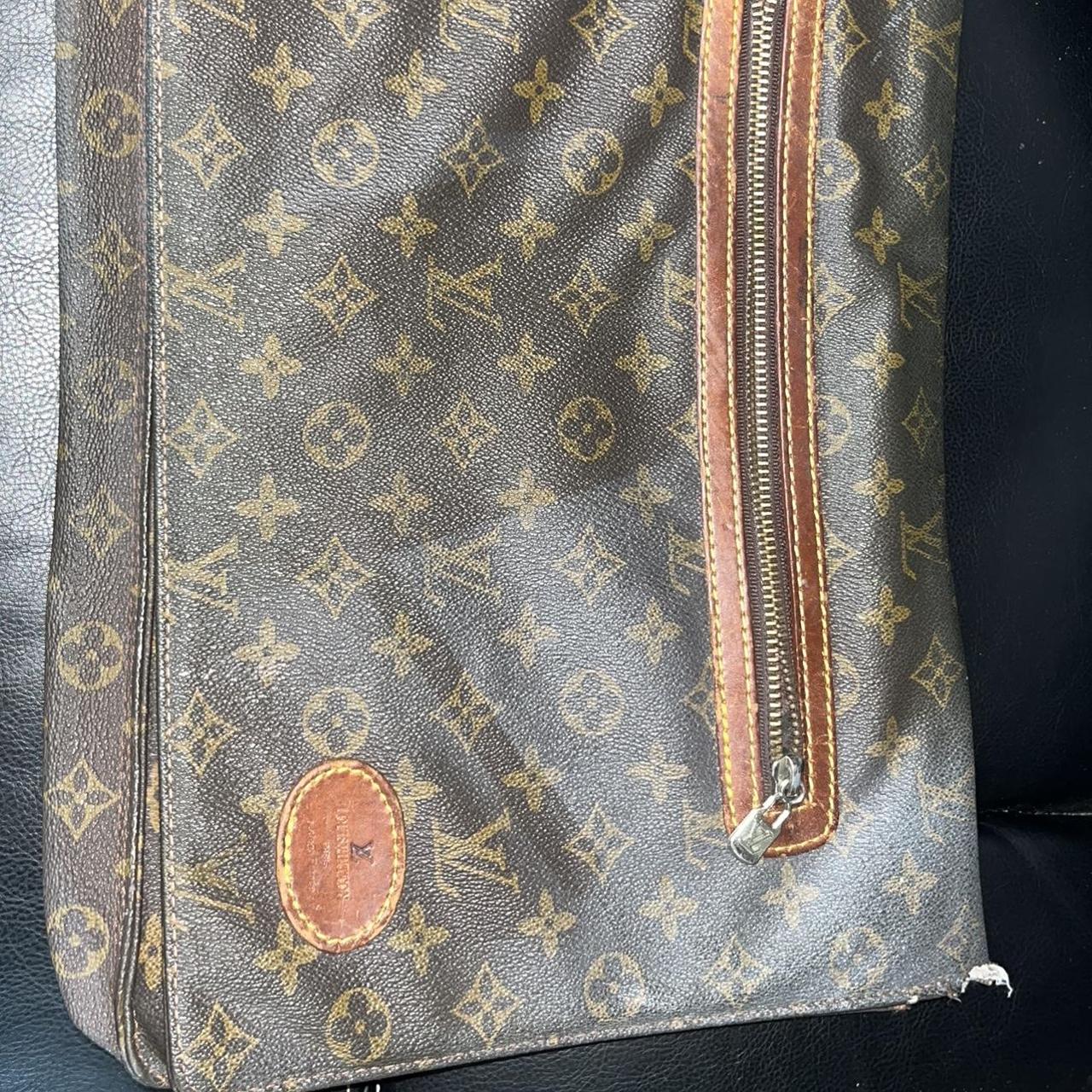 Vintage Louis Vuitton monogram canvas garment bag