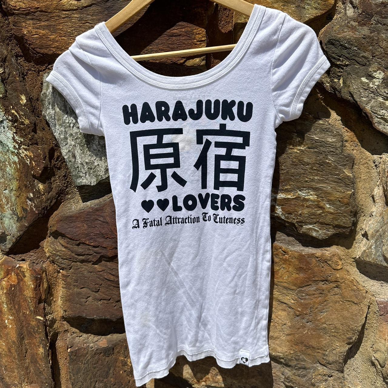 Vintage hotsell Harajuku Lovers A Fatal Attraction to Cuteness Tank Top