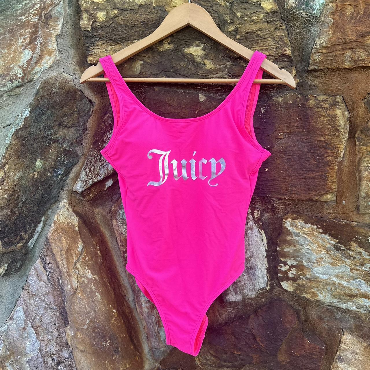 BARBIE PINK JUICY COUTURE ONE PIECE SWIM. Depop