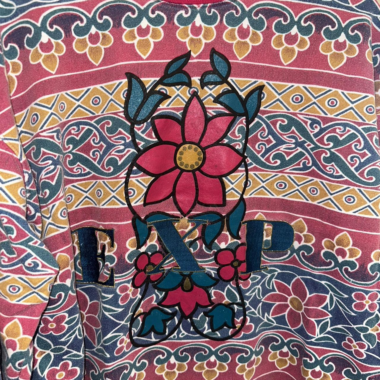 Express Women's Sweater - Multi/Red - L – Express… - image 7